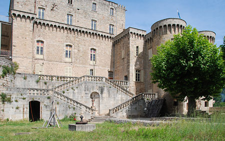 Largentière : le château