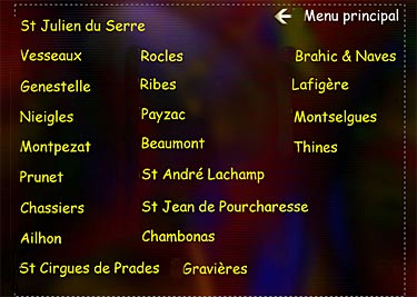 menu cevenne