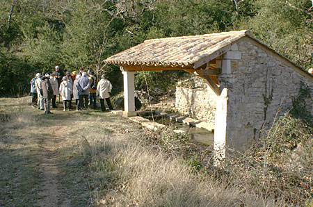 vagnas - lavoir des moines