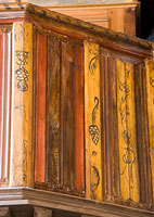 Détail du buffet d'orgue