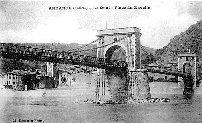 le pont suspendu