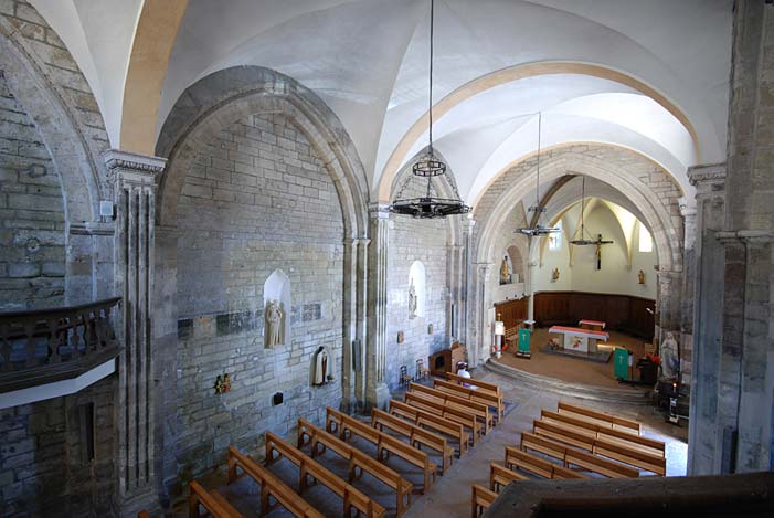 Intérieur de l'église