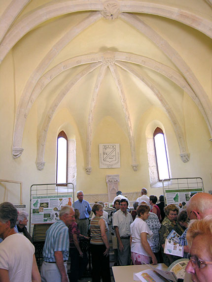 Intérieur de la chapelle