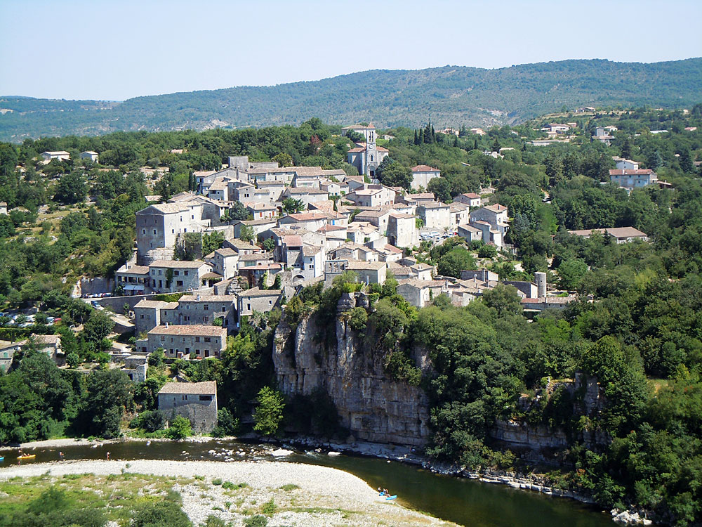 Balazuc vue générale