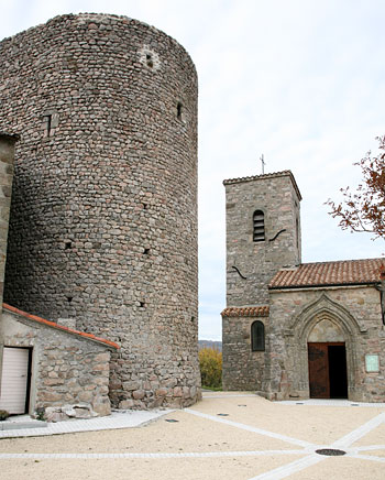 L'église et le donjon