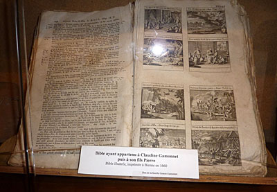 Bible imprimée à Bienne en 1660