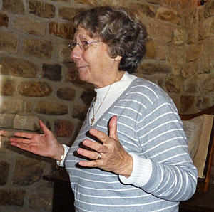 Mme Cook, présidente du musée