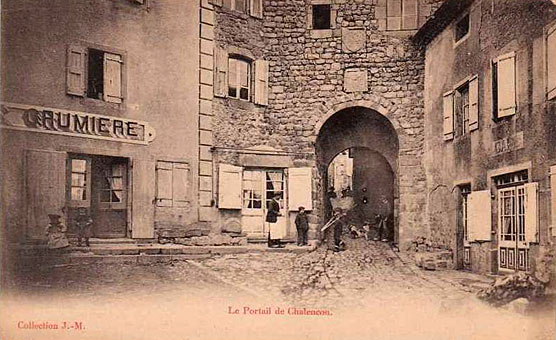 Chalencon : Porte de la Besse