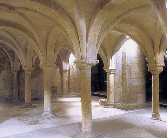 Abbatiale de Cruas : La tribune monastique 