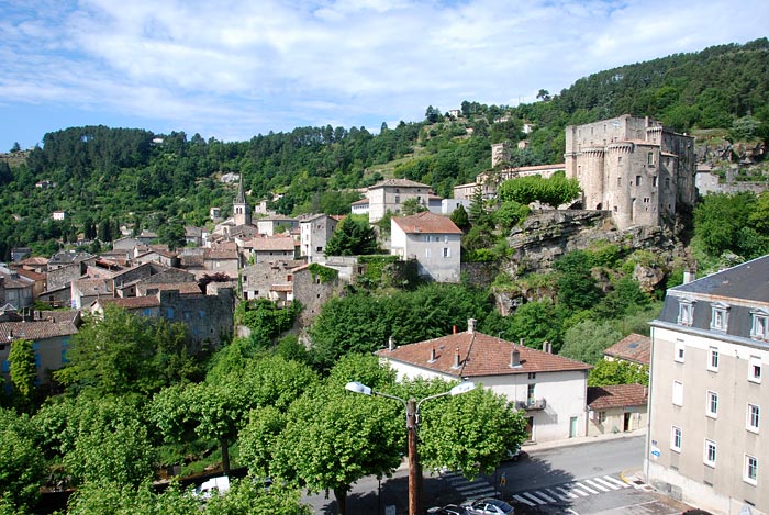 Largentière : vue générale