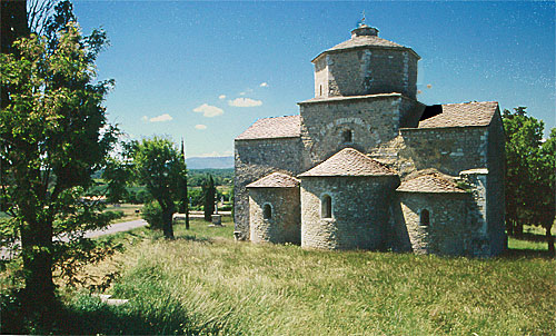 l'église vue de l'est