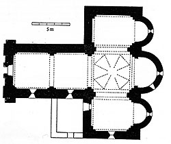 Plan de l'église