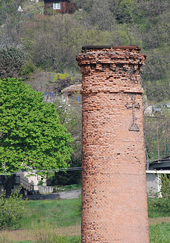 Cheminée des anciennes fonderies