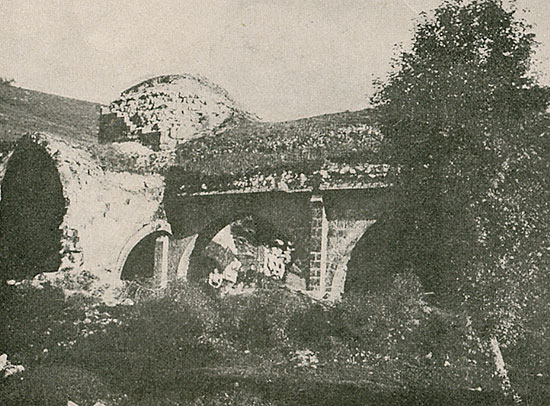 L'abbaye dans les dernières années du XIXe siècle.