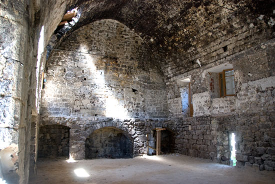 Abbaye de Mazan : Salle des convers