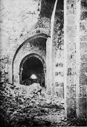 L'église abbatiale à la fin du XIXe si&egravecle