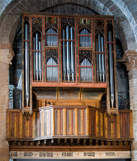 Abbatiale Saint-Chaffre du Monastier - Orgue