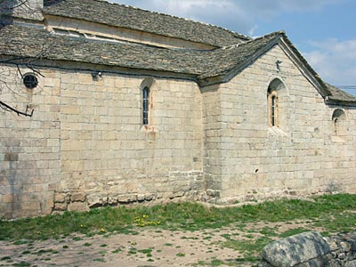église de Payzac côté sud