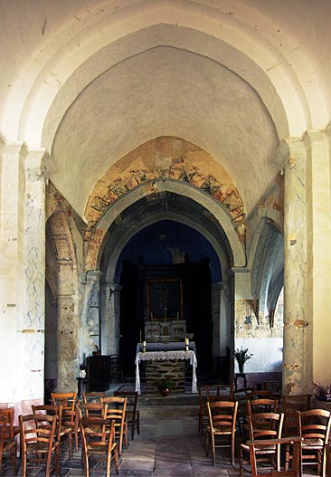 intérieur de l'église