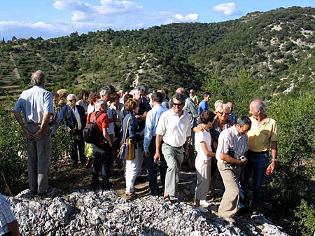 Rochecolombe : Inauguration des travaux de restauration du village médiéval