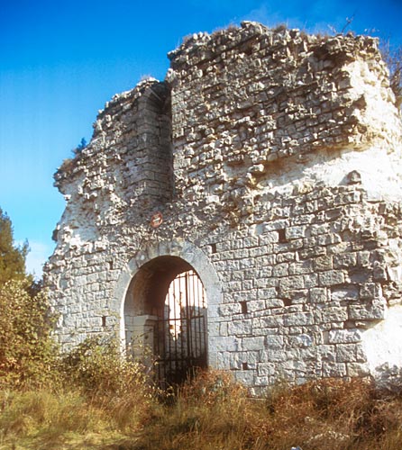 Rochemaure : Vestiges de la chapelle Saint-Laurent