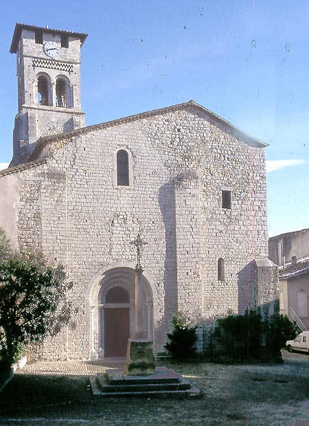 façade de l'église