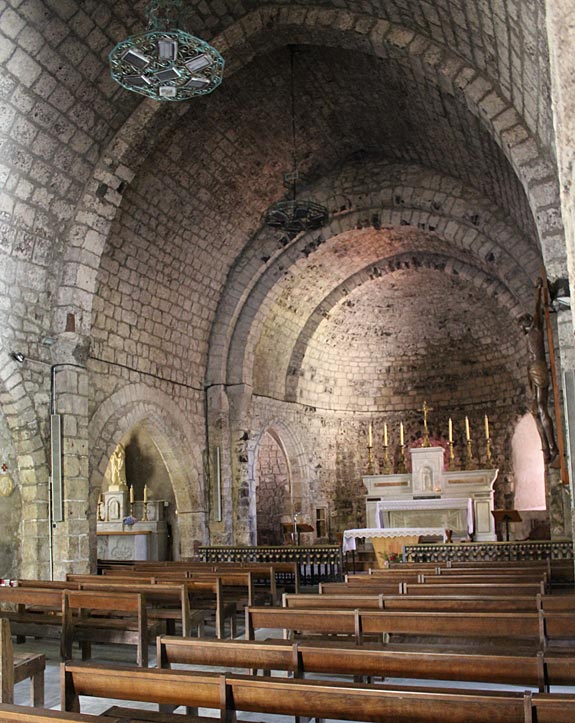 Intérieur de l'église