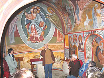 Ermitage Saint-Eugène - Les fresques de la chapelle