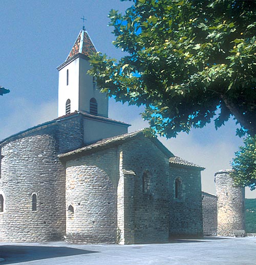 vue extérieure de l'église