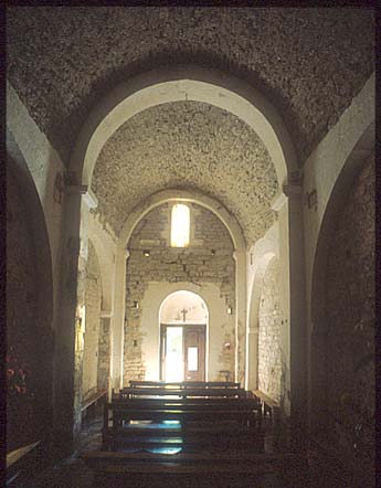 intérieur de la chapelle