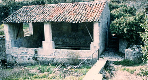 Saint-Remèze - Le lavoir