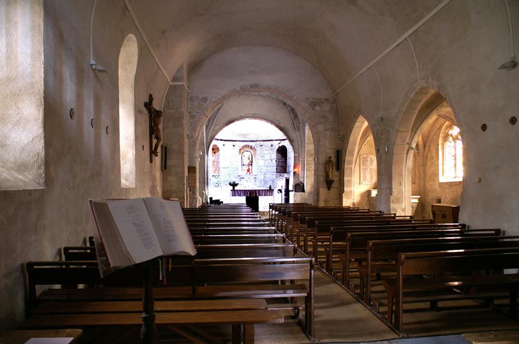 intérieur de l'église