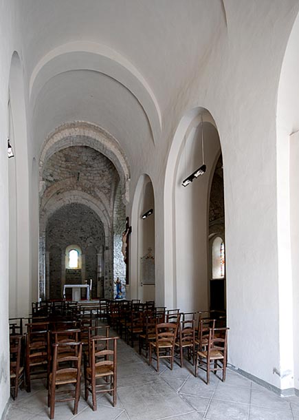 intérieur de l'église