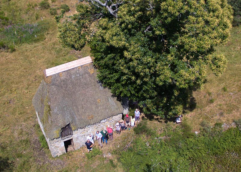 Moulin de la Cassonié - Vue aérienne