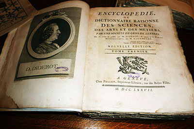 L'Encyclopédie de Diderot et d'Alembert