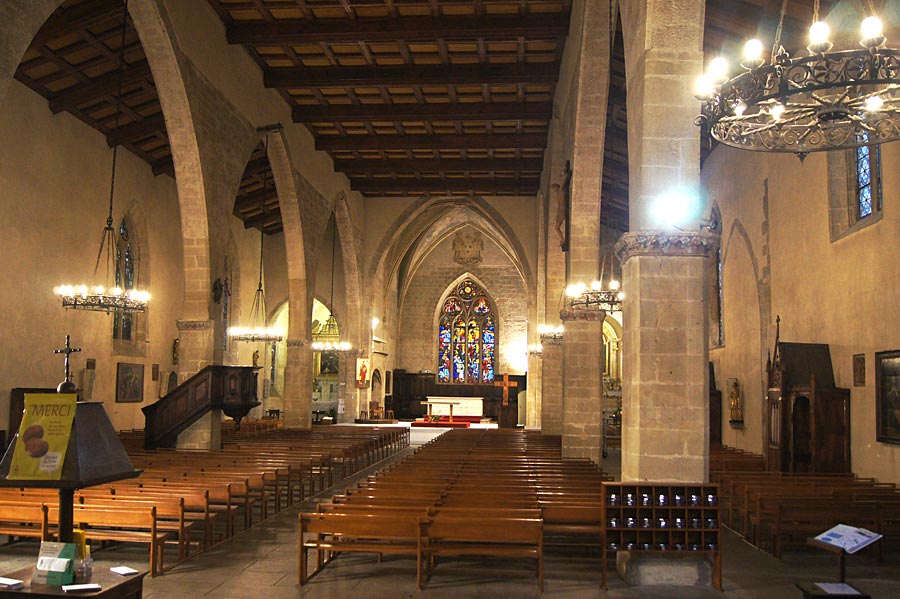 intérieur de l'église