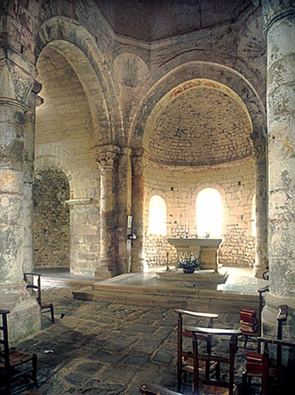 intérieur de l'église