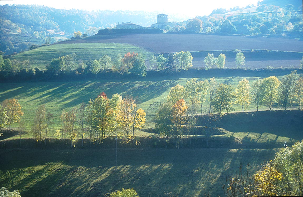 Au-dessous de Veyrines, un soir d'automne