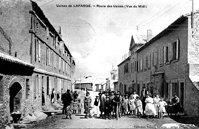 Viviers : La cité Blanche autrefois