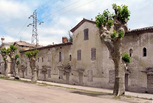 Viviers : la cité Blanche